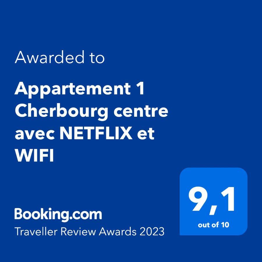 Appartement 1 Cherbourg Centre Avec Netflix Et Wifi Экстерьер фото